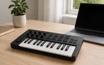 MIDI Keyboard: Pads, Keys & Software Bundle