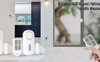 Wireless Window Alarms For Simple, No-Drill Intrusion Alerts