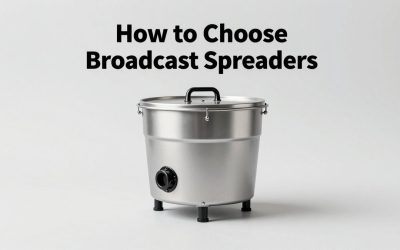 How to Choose Broadcast Spreaders: What Actually Matters